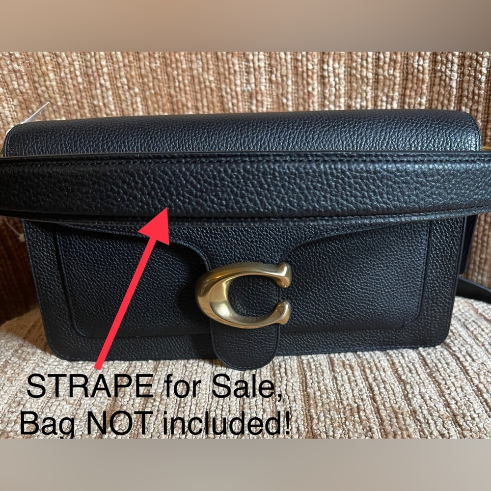 COACH Tabby 26 Authentic Drop Handle Crafted from Black Pebble Leather. NWOTs